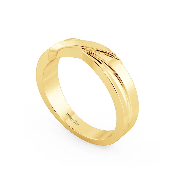 Modern Wedding Band Set NCC2040 5